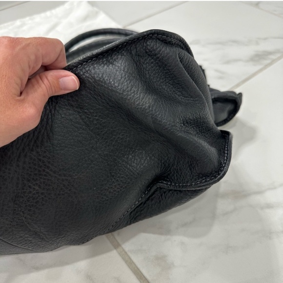 LARGE Chloe Black Leather Bag - Picture 5 of 9